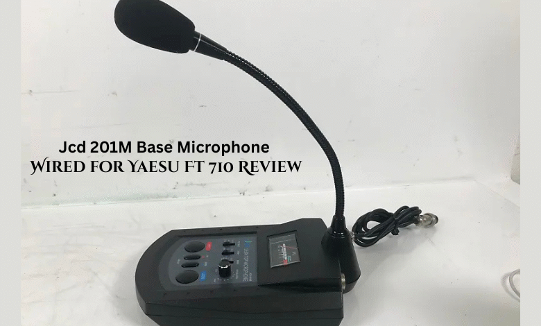 Jcd 201M Base Microphone Wired for Yaesu Ft 710 Review