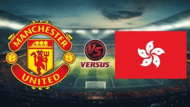 Hong Kong National Football Team vs Manchester United F.C. Lineups