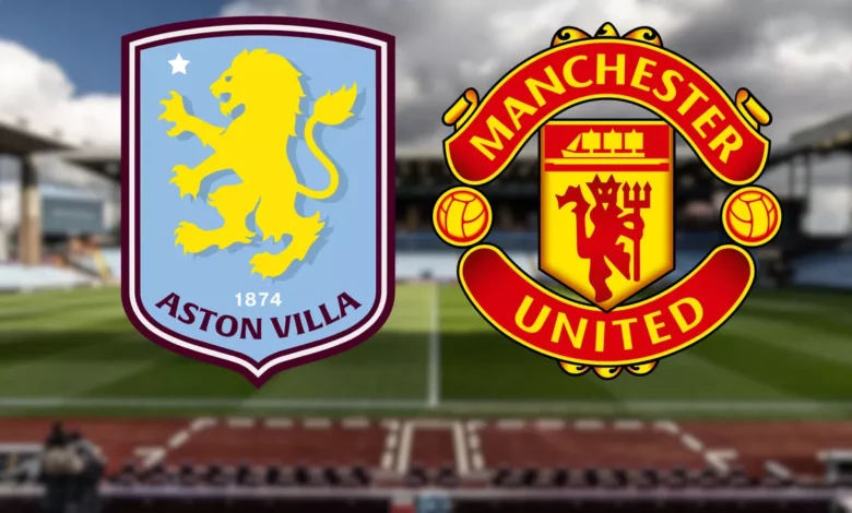 Manchester United F.C. vs Aston Villa Timeline