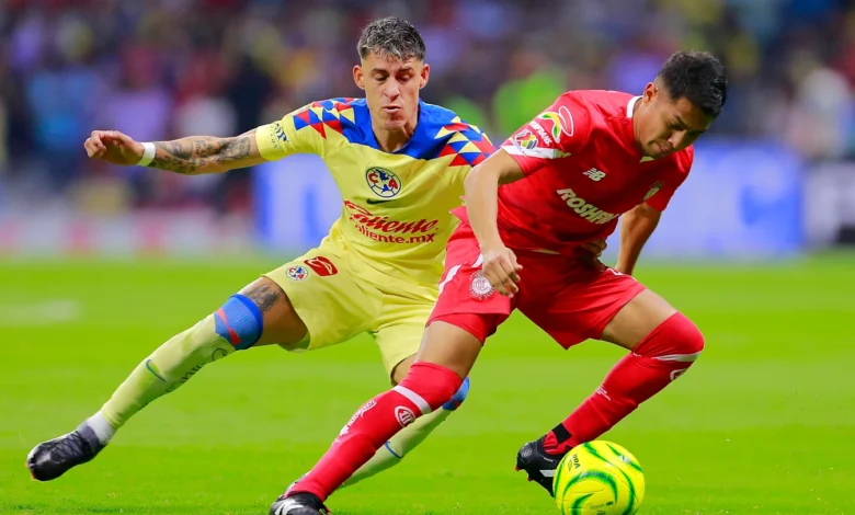Club América vs Deportivo Toluca F.C. Lineups
